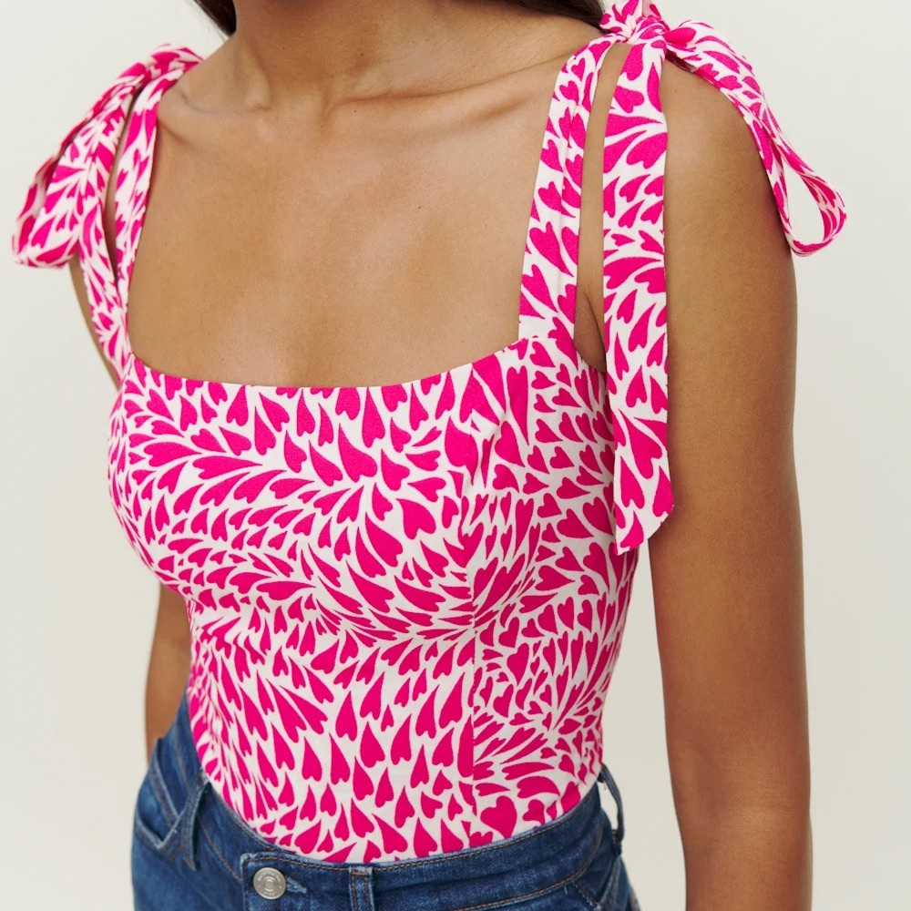 Reformation Ellora Top Amore - Size 6